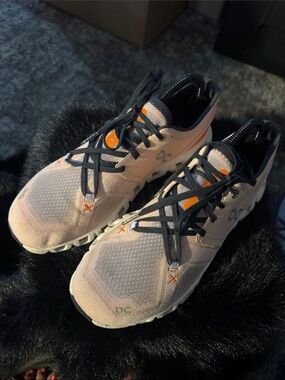 On Running Cloud x3 rose sand women’s running shoes